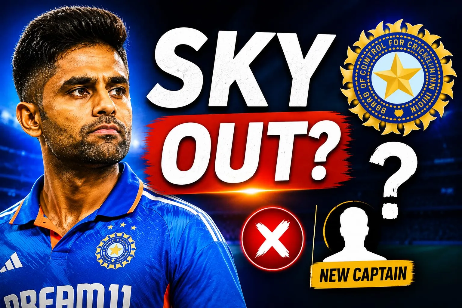 कैप्टेंसी से हटेंगे सूर्यकुमार यादव? BCCI के बड़े फैसले के बाद भारतीय टी20 कप्तान को लेकर उठे सवाल