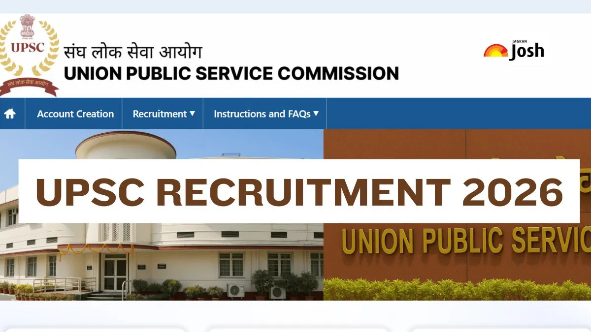 UPSC Recruitment 2026