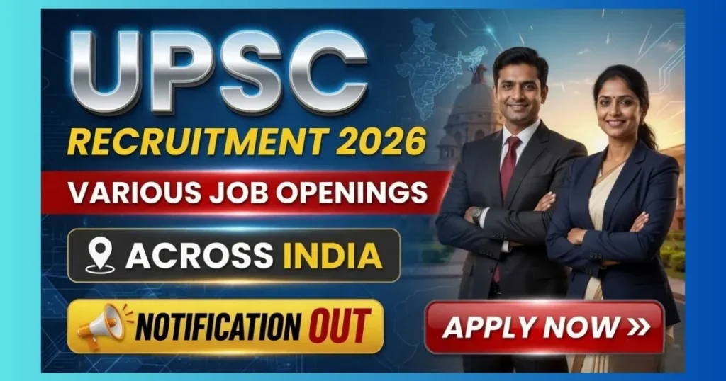 UPSC Recruitment 2026